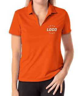 Nike Women's Dri-FIT Micro Pique Performance Polo 2.0 - Color: Brilliant Orange