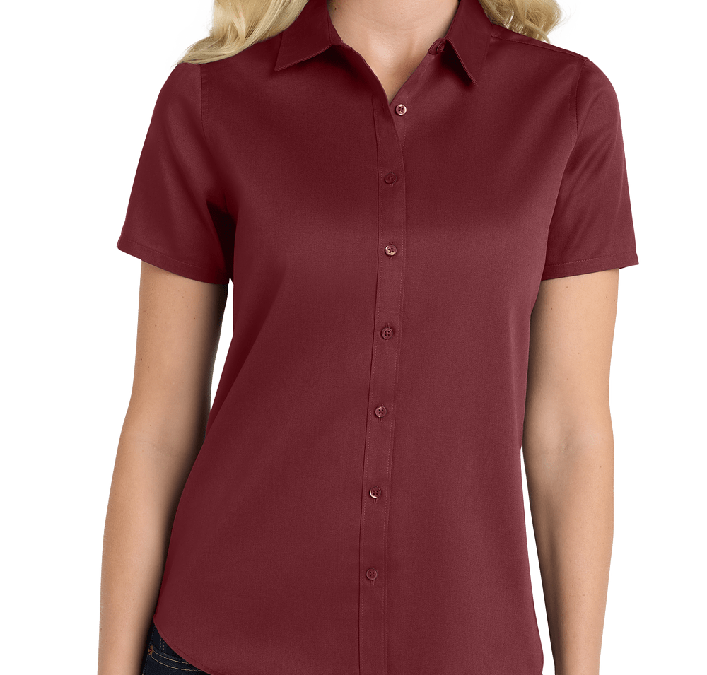 Port Authority Women's SuperPro React Short Sleeve Dress Shirt-default