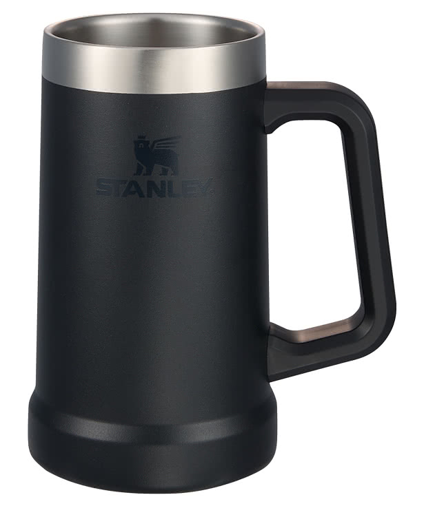 Stanley Laser Engraved 24 oz.  Adventure Big Grip Insulated Stein Mug