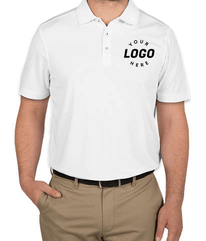CBuk by Cutter & Buck Fairwood Performance Polo - White