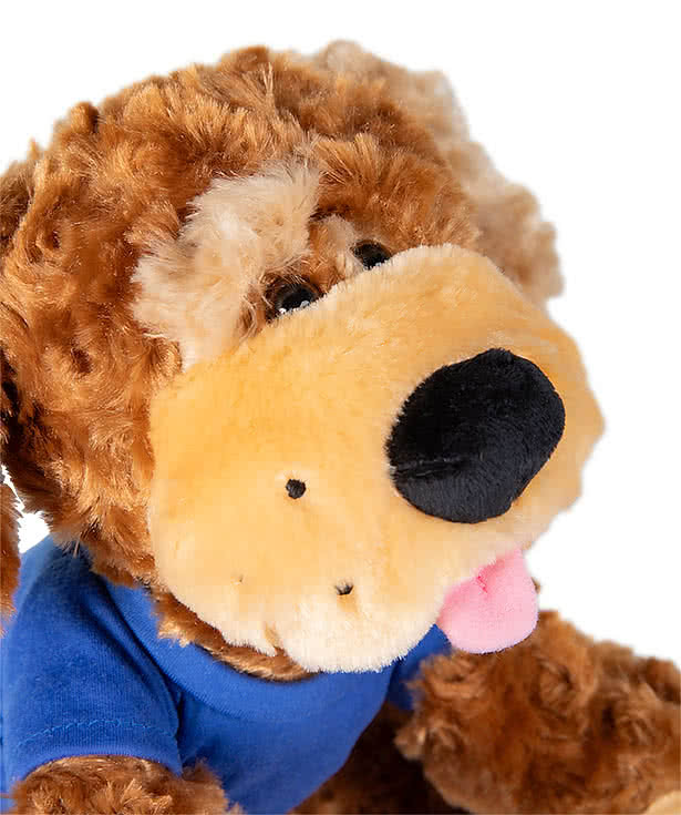 10" Luke Dog Plush Animal