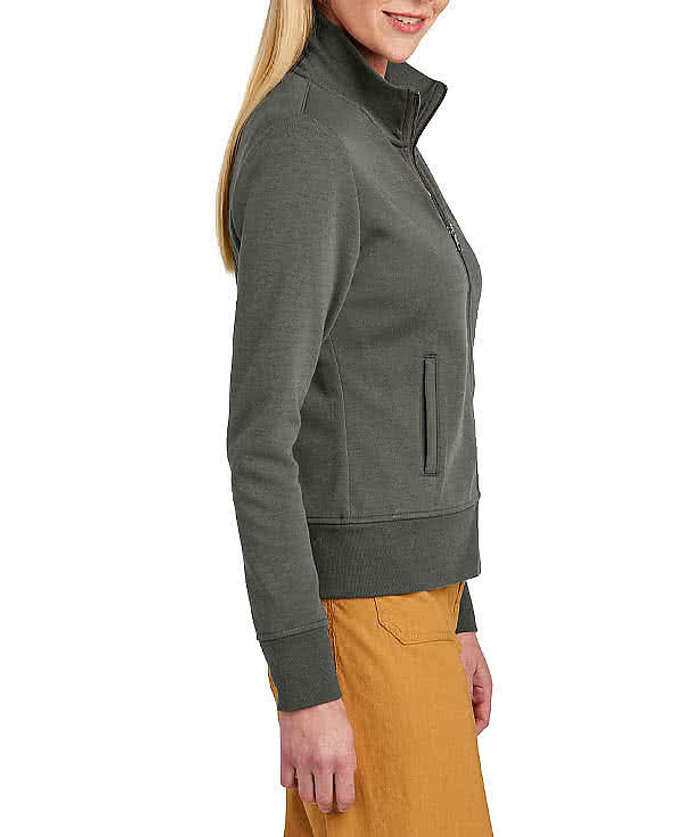 Brooks Brothers Women’s Double-Knit Full Zip Sweatshirt