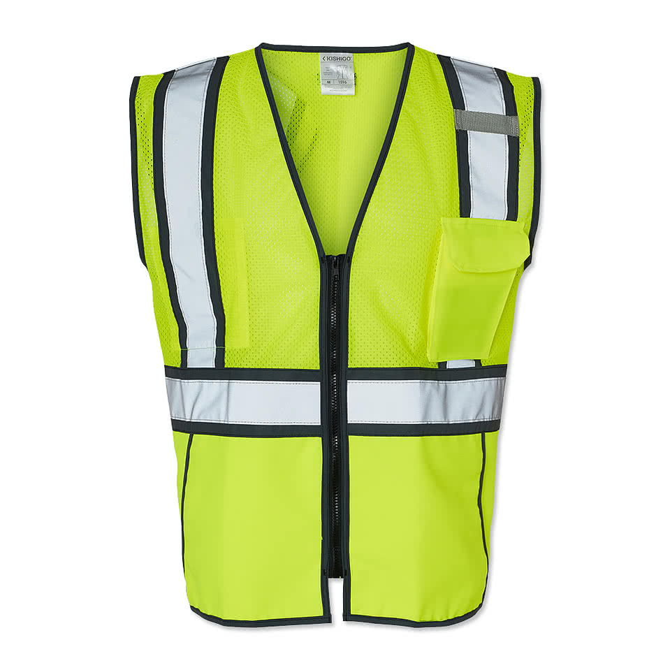 Kishigo Class 2 Standard Pocket Contrast Safety Vest