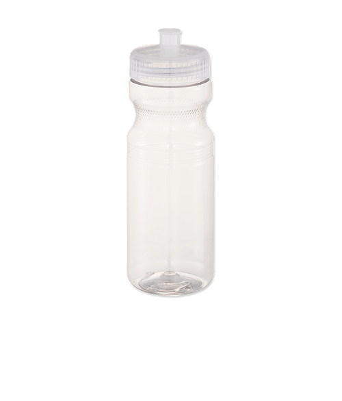 24 oz. Easy Squeezy Crystal Sport Water Bottle in Clear