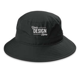 Port Authority Outdoor UV Bucket Hat - Color: Black