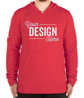 Adidas Recycled Blend Pullover Hoodie - Color: Red