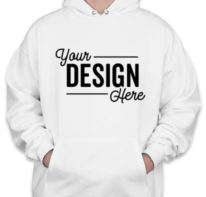 Custom Hanes - Ultimate Cotton Hooded Sweatshirt - DTLA Print