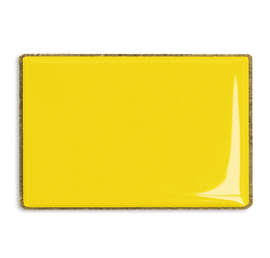 Rectangular Lapel Pin - Color: Yellow / Brass