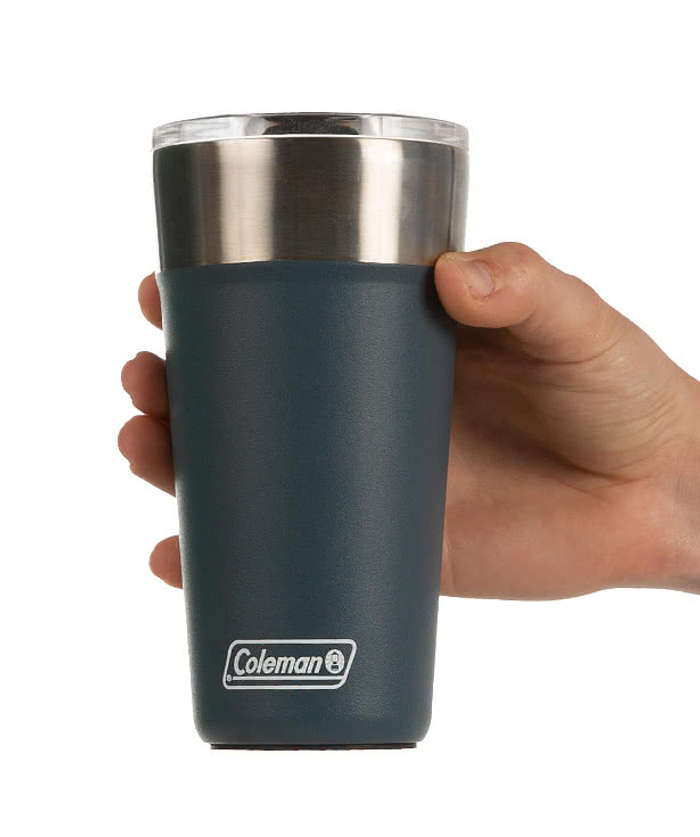Brewly 17 oz Stainless Steel Vacuum Insulated Tumbler - Coffee Travel –  Essential Home Creations