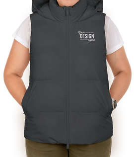 Mercer+Mettle Women's Puffy Insulated Vest - Color: Anchor Grey