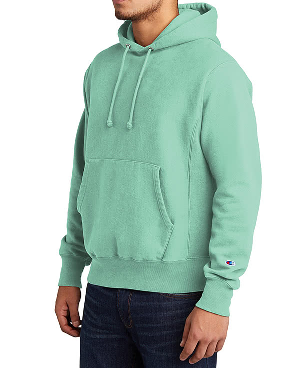 Champion Reverse Weave Garment-Dyed Hooded Sweatshirt-