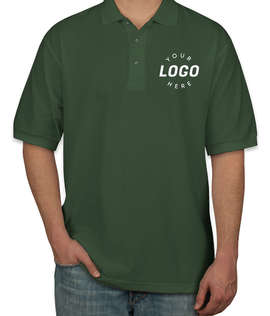 Port Authority Silk Touch Polo - Color: Clover Green