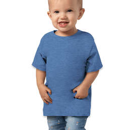 Bella + Canvas Toddler Jersey Short-Sleeve T-shirt - Color: Heather Columbia Blue