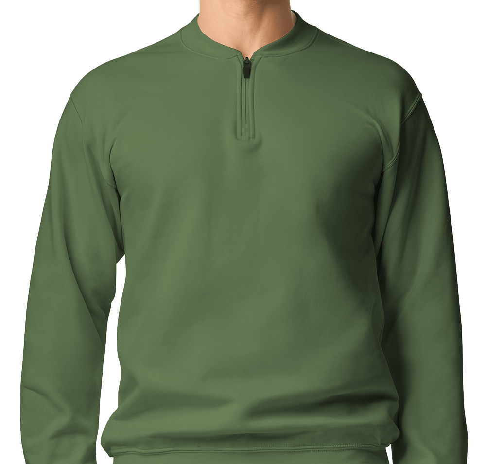 Gildan Softstyle Eco Quarter Zip Sweatshirt-default