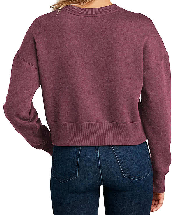 District Women’s Perfect Weight Cropped Crewneck Sweatshirt