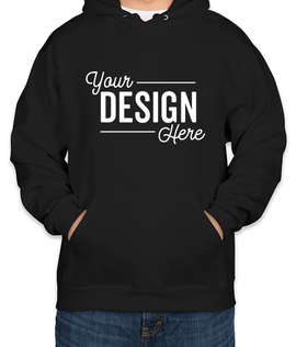 Jerzees Super Sweats 50/50 Pullover Hoodie - Color: Black