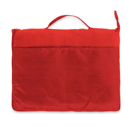 Fleece Travel Blanket - Color: Red