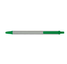 BIC Clic Stic Pen (black ink) - Color: Silver / Green