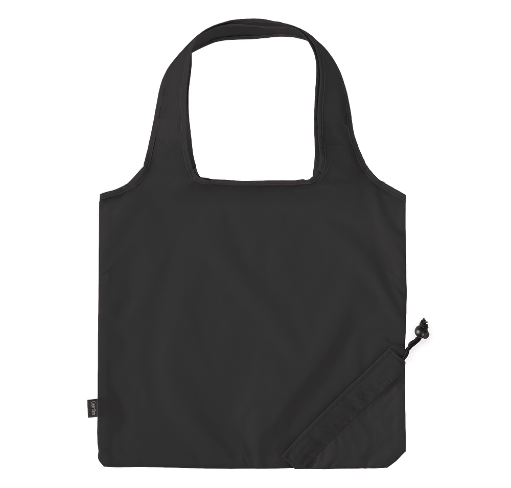 Contrast Foldaway Shopper Tote Bag-default