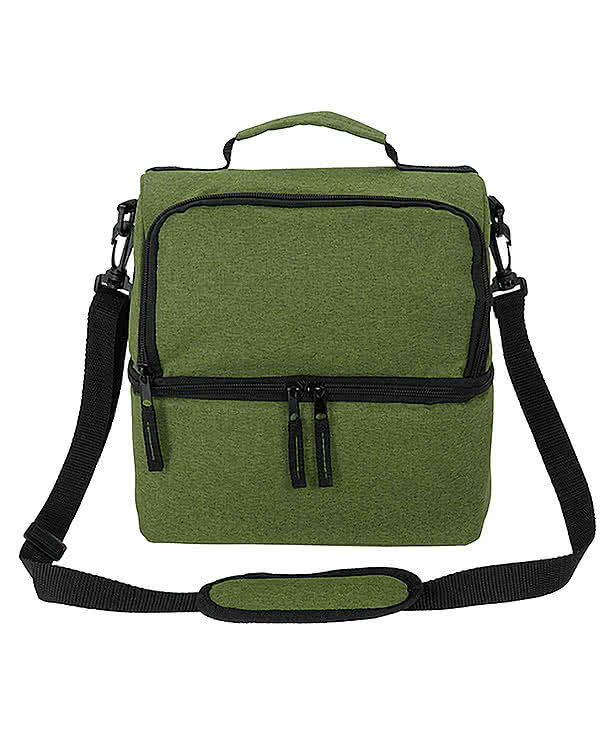 Full Color Lunch Break Dual Compartment Lunch Cooler