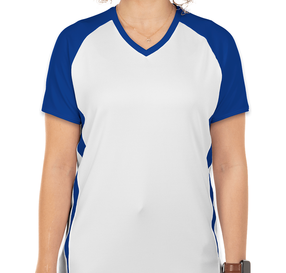 Augusta Women's Cutter+ UPF 50 V-Neck Jersey-default