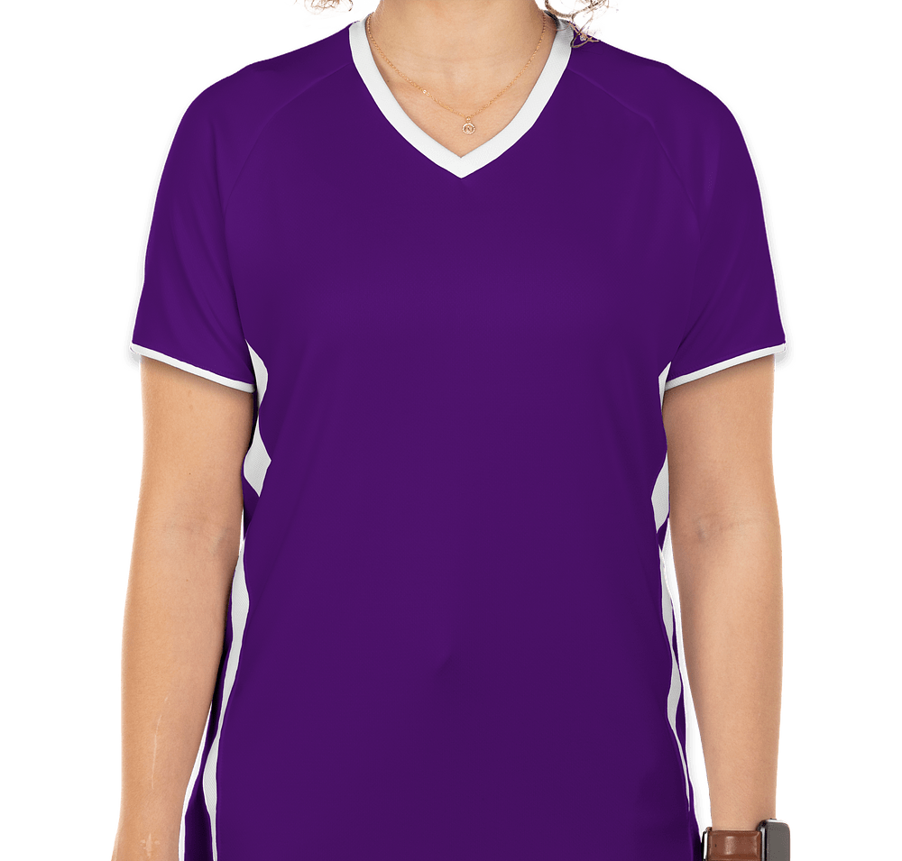 Augusta Women's Cutter+ UPF 50 V-Neck Jersey-default