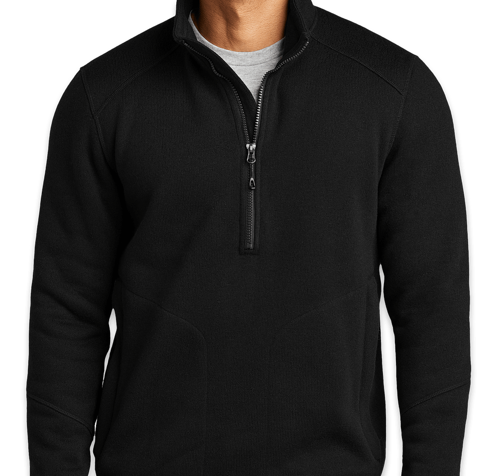 Port Authority Arc Quarter Zip Sweater Fleece Pullover - Embroidered-default