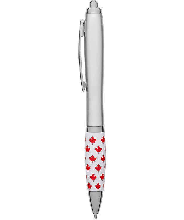 Maple Leaf Recycled Ballpoint Pen (black ink)