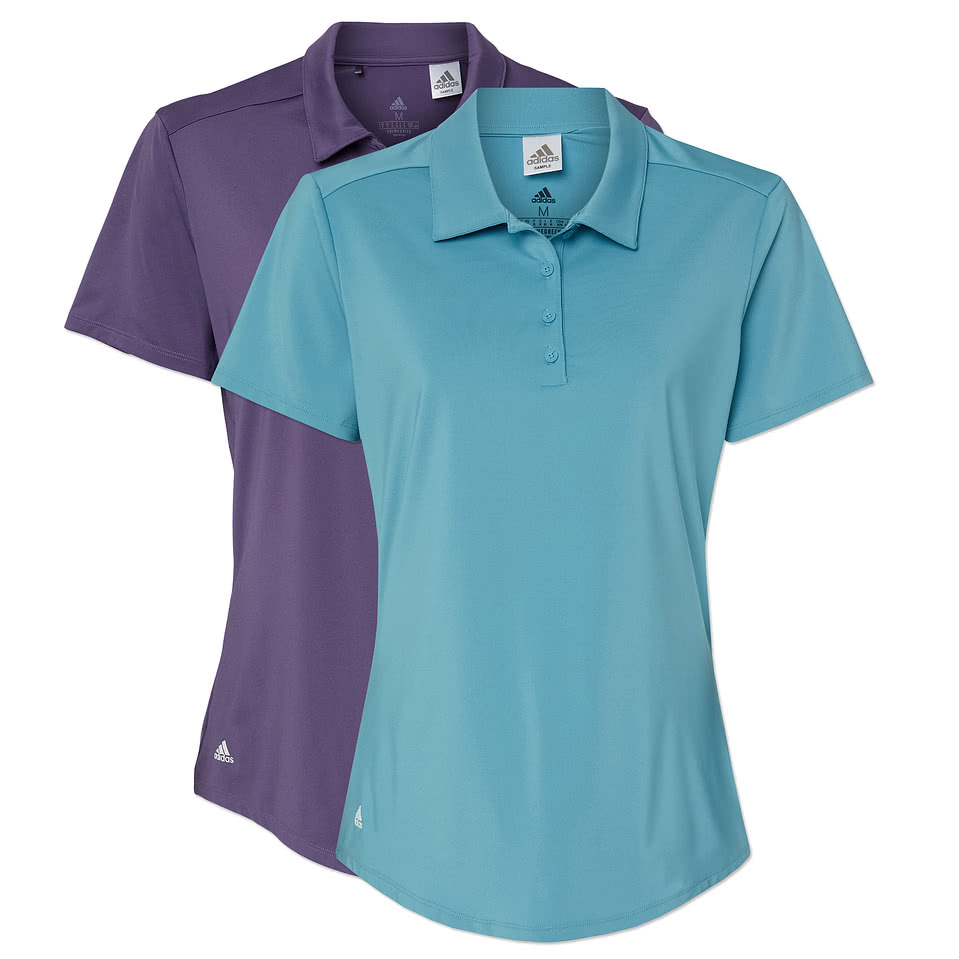 Adidas Women's Ultimate Recycled UPF 50 Performance Polo - Embroidered