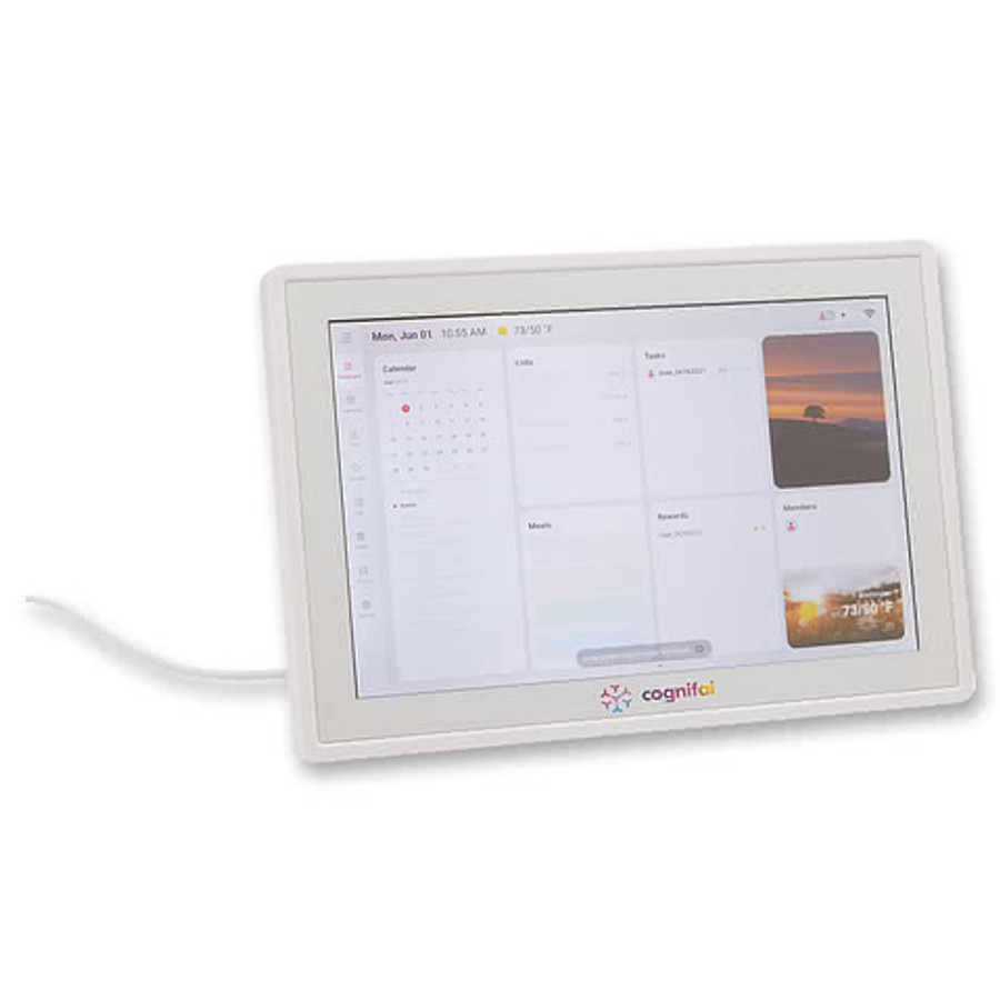 DayFlow Digital Smart Calendar in White