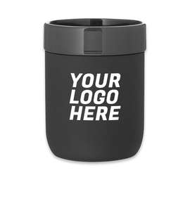 12 oz. Opal Ceramic Mug with Silicone Sleeve - Color: Storm Gray