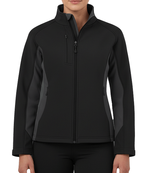 Fossa Women's Tiburon Soft Shell Jacket in Black