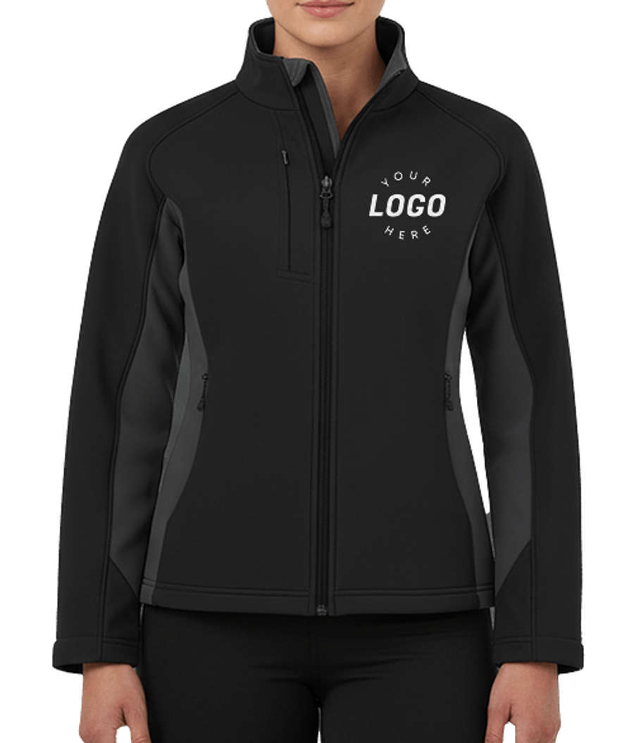 Fossa Women's Tiburon Soft Shell Jacket in Black