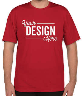 Sport-Tek Soft Jersey Performance Shirt - Color: Deep Red