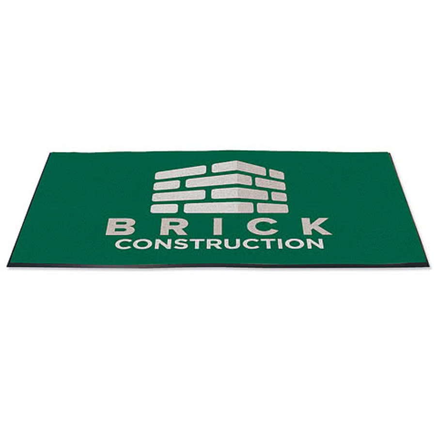 Full Color 3' x 5' Floor Hugger Mat in Forest Green