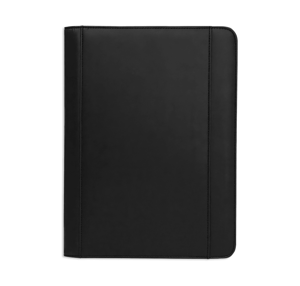 Debossed Ultrahyde Zippered FSC Padfolio-default