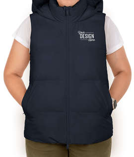 Mercer+Mettle Women's Puffy Insulated Vest - Color: Night Navy