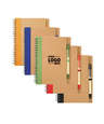 Eco Spiral Notebook with Pen