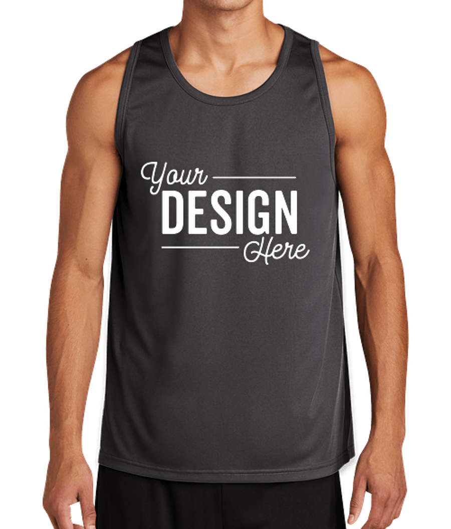 Sport-Tek Competitor Performance Tank in Iron Grey