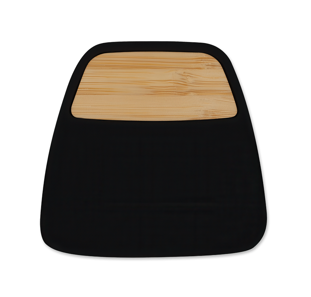 Bamboo Accent Magnetic Memo Clip-default