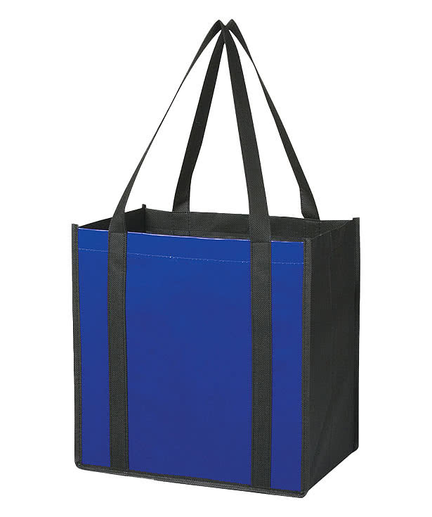 Laminated Combo Shopper Tote Bag