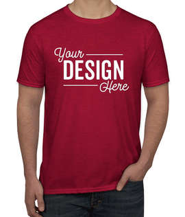 Canada - Gildan Softstyle Jersey T-shirt - Color: Antique Cherry Red