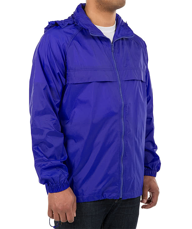 Ultra Club Full Zip Hooded Packable Jacket