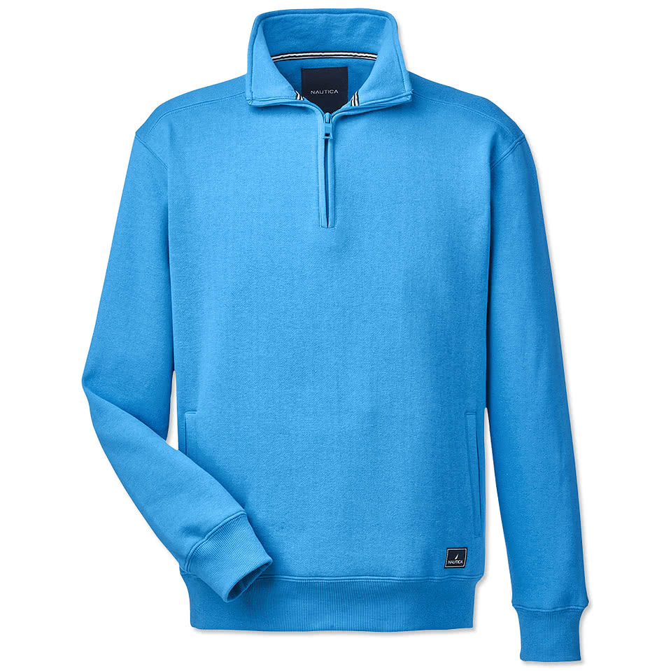 Nautica Anchor Quarter Zip Sweatshirt