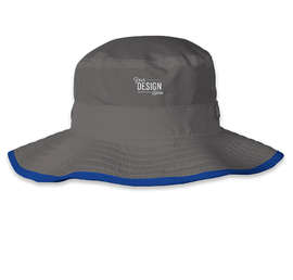 The Game Ultralight Booney Hat - Color: Dark Gray / Royal