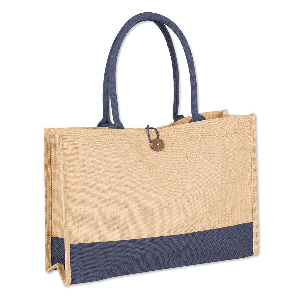 Large Jute Box Tote