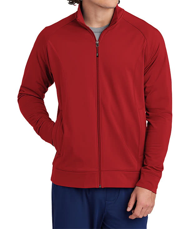 Custom Elevate Okapi Knit Performance Full Zip Sweatshirt