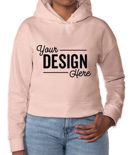 District Women's V.I.T. Drop Shoulder Pullover Hoodie - Color: Rosewater Pink
