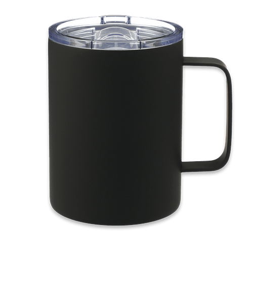 14 oz. Rover Stainless Steel Insulated Camper Mug in Black