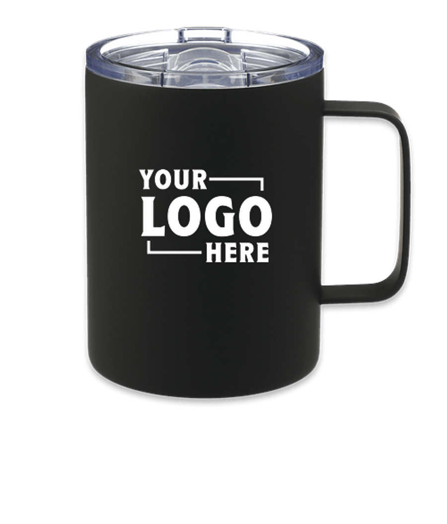 14 oz. Rover Stainless Steel Insulated Camper Mug in Black